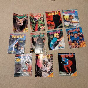 Lot of 11 National Geographic World Magazinse from 1992